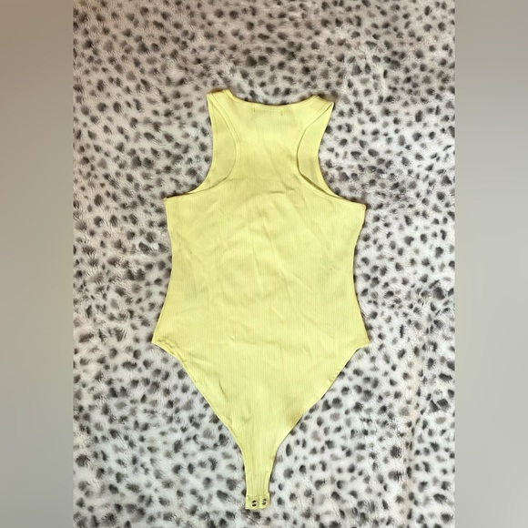 Forever 21 Ribbed Racerback bodysuit L - Picture 2 of 3